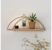 Mensola 45x18 cm quercia/oro