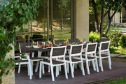 Set tavolo e sedie Harmony KETER bianco per 10 persone