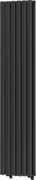 Mexen Dallas radiatore decorativo 1600 x 360 mm, 1039 W, nero - W214-1600-360-00-70