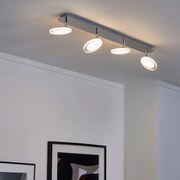 Faretto decorativo con fonte luminosa LED Loob New cromo, 4xINSPIRE