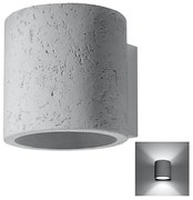 Sollux SL.0486 - Applique ORBIS 1xG9/40W/230V calcestruzzo