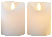 Candele LED in set da 2 (altezza 6,5 cm) Sara Mini - Sirius