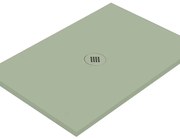 Piatto doccia in ceramica extra slim verde L 170 x L 80 cm