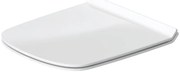 Copriwater Durastyle rettangolare originale per serie sanitari DURAVIT in duroplast bianco