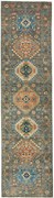 Samarkand Tappeto orientale 80 x 300 Verde (Pakistan) Annodato A Mano