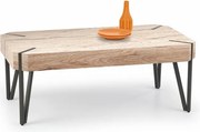 Tavolino da caffè Emily in rovere - L 110 x L 60 x H 42 cm