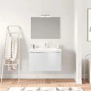 Mobile sottolavabo e lavabo Cielo bianco opaco L 60 cm 1 vasca