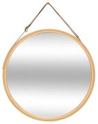 5five - Specchio da parete LOBEE Ø 38 cm in bambù