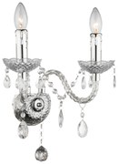 Lampada da parete EBT017-2W Transparent