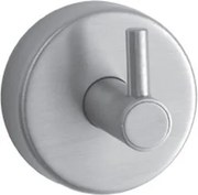 Kamalu - Appendino bagno gancio singolo a muro in acciaio inox finitura satinata | MONDE-S