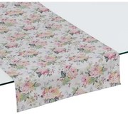 Runner da Tavolo Fiori Cotone 50 x 150 cm