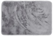 Tappeto doccia antiscivolo grigio 45x75 cm in poliestere