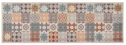 Tappetino Da Cucina Lavabile Mosaico A Colori 45x150 Cm /