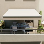 Tenda da sole a bracci estensibili NATERIAL mod. Calima, L 2.95 x 2 m beige