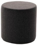 Pouf RONDO Ø 40 cm, marrone scuro