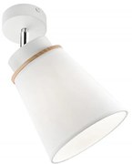 Faretto da parete AGUSTINO 1xE27/60W/230V bianco