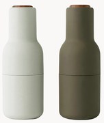 Set saliera e pepiera con tappo in legno di noce Bottle Grinder 2 pz