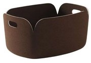 Muuto - Restore Basket Dark Brown Muuto