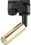 Faretto LED per sistema a binario LAGOS 1xG9/3W/230V oro/nero