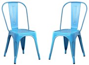 AGATHA - sedia industrial set da 2