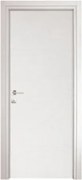 Porta reversibile a battente con telaio colore frassino bianco 70x210 cm