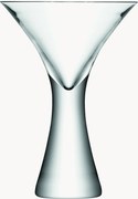 Set di 2 bicchieri da Martini in vetro soffiato Moya