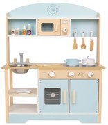 Blueberry - Cucina in legno con accessori