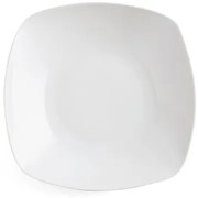 Piatto Fondo Quid Novo Vinci Ceramica Bianco (20,5 cm) (Pack 6x)