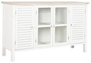 Credenza DKD Home Decor Bianco Abete Legno MDF 130 x 40 x 80 cm