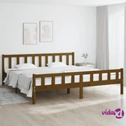 VidaXL Letto a Baldacchino 200x200 cm in Bambù