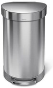 Bidone a pedale in acciaio inox 45 l - simplehuman