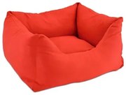 Letto per animali domestici Nayeco Rosso 59 x 59 x 50 cm Multicolore Acrilico 59 x 50 x 20 cm