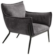 Poltrona relax grigia Calgary - Unique Furniture