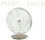 Lumetto jokey trasparente diametro 30cm led 3000k 720lm 12w h.33cm