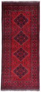 Afghan Tappeto 90x200 (Afghanistan) Annodato A Mano