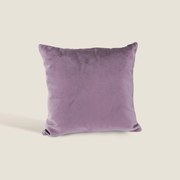 Velluto cuscini quadrati disponibile in diverse colorazioni in velluto impermeabile lilla