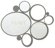 Specchio bubbles fango in ferro 90x79hcm