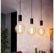 Eglo 98662 - Lampadario a sospensione con filo POZUETA 3xE27/40W/230V