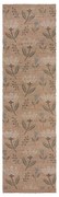 Passatoia di colore naturale in misto iuta tessuta a mano 60x230 cm Arriana – Flair Rugs