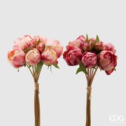 EDG mazzolino peonia olis set 2 bouquet h 43