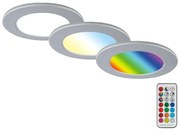 Briloner - SET 3x Lampada LED dimmerabile da bagno LED/4,8W/230V IP65