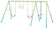 Altalena Intex colorata con set di gioco a 4 funzioni 465x249x203 cm - cod. 44130