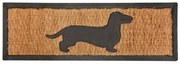 Tappetino in fibra di cocco Dog, 25 x 75 cm - Esschert Design