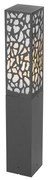Paletto da giardino moderno nero 60 cm IP44 - Nicole