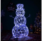 Brilagi - Decorazione natalizia a LED per esterni, 3,6W/31/230V, 6500K, 90cm, IP44, pupazzo di neve