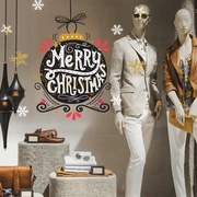 sfera marry Christmas | Vetrofania