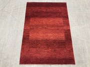 Loribaft Tappeto 100x140 Rosso (Iran) Annodato A Mano