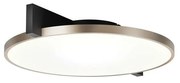 Light-Point - Inlay Round C2 Plafoniera Matt Black/Silver Gold