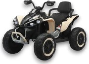 Quad Elettrico per Bambini ATV Safari Gold 24V con Telecomando Beige...