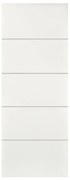 Anta per porta scorrevole Fourlines in mdf bianco L 93 x H 212 cm reversibile